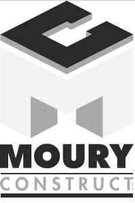 Logo de l'entrepreneur Moury Construct avec lequel Panelconstruct collabore régulièrement.